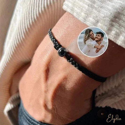Bracelet Photo Personnalisé Éden - Immortalisez Vos Souvenirs - Ormée