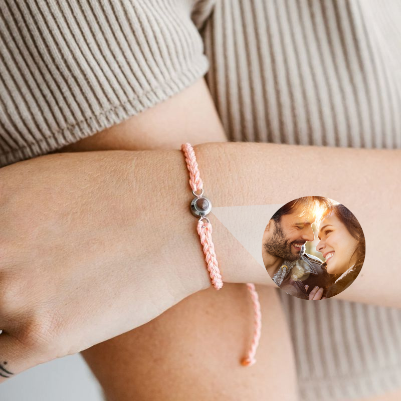 Bracelet Photo Personnalisé Éden - Immortalisez Vos Souvenirs - Ormée