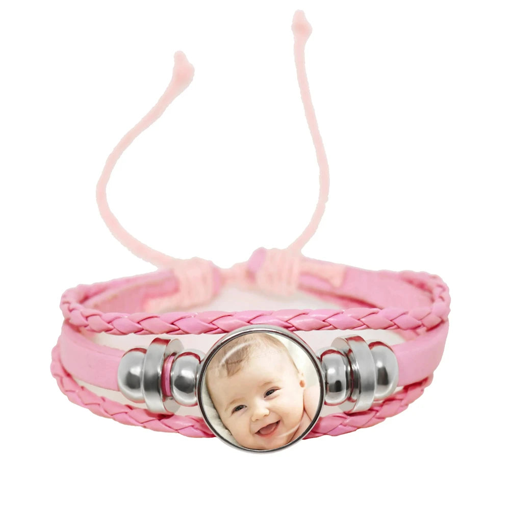Bracelet Photo Personnalisable –  Cadeau Fait Main Gravé | Ormée
