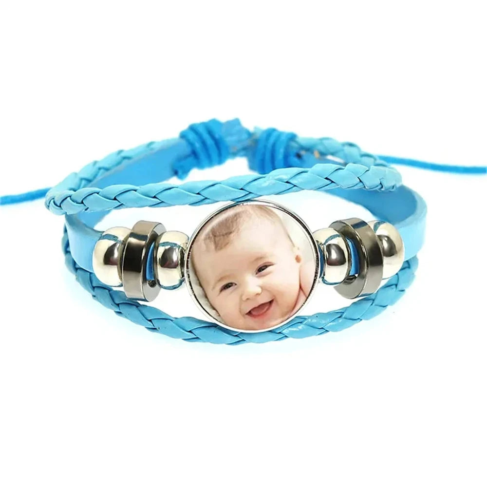 Bracelet Photo Personnalisable –  Cadeau Fait Main Gravé | Ormée